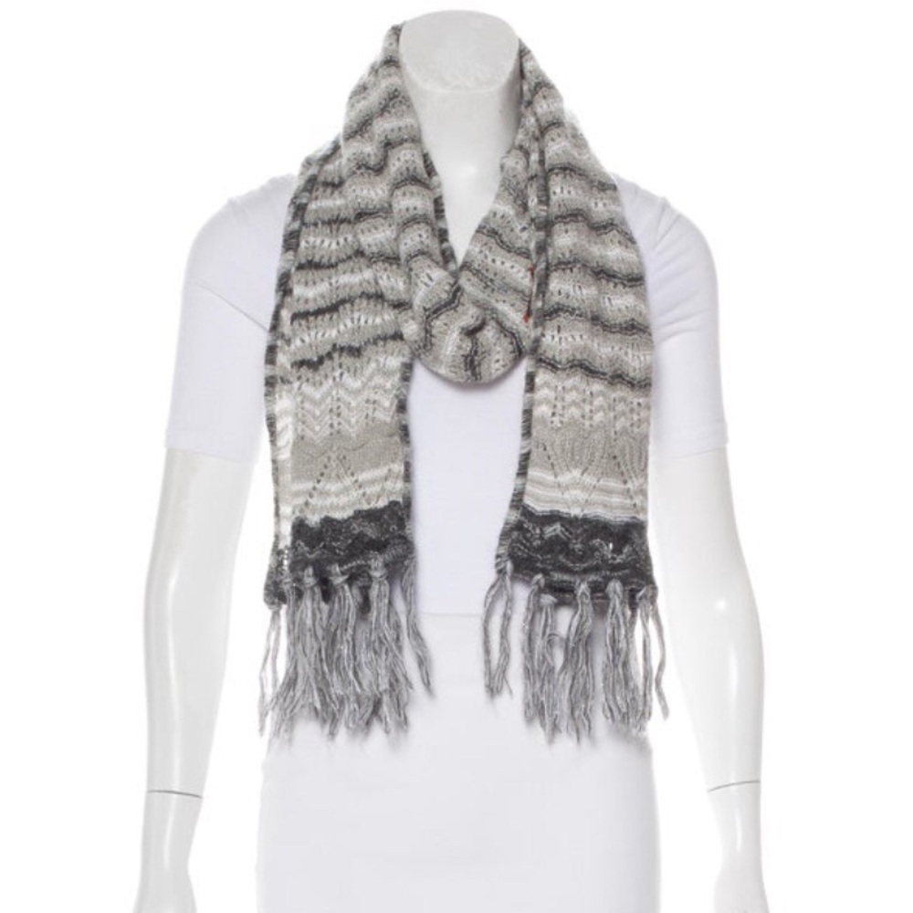 Missoni Grey Scarf